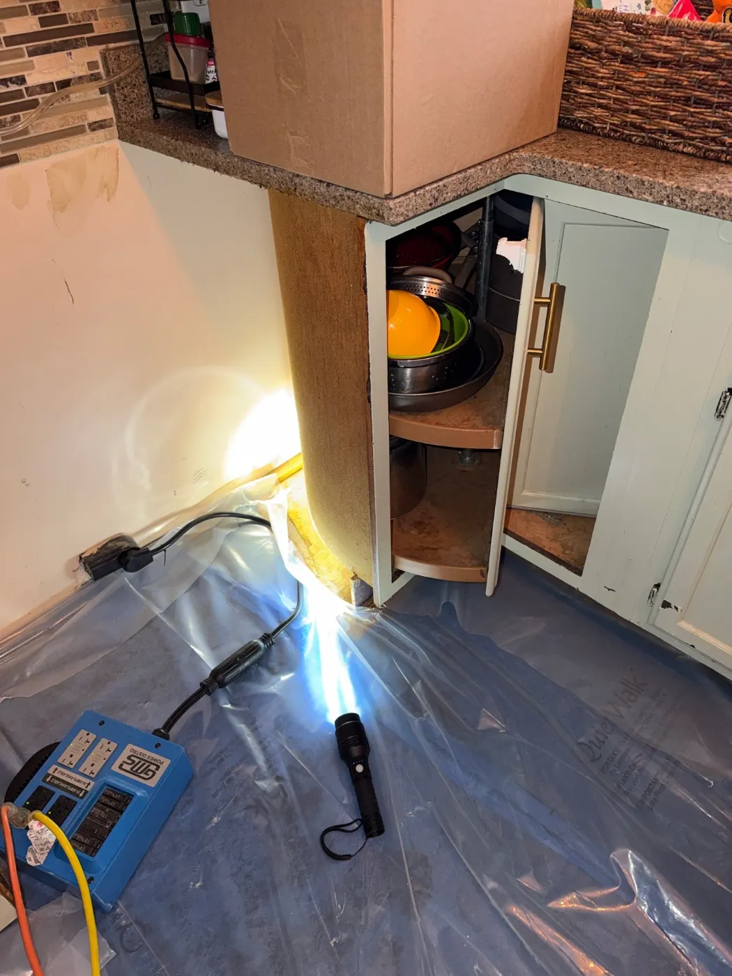 Water damage restoration by Middletown Water Restoration near Anderson, IN